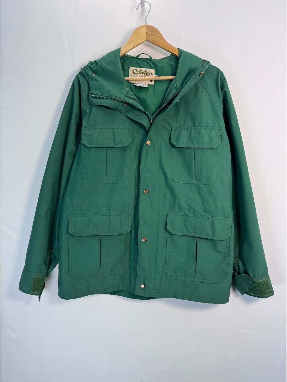 Vintage Cabela's Gore-Tex Field Jacket barn chore Green Men's M